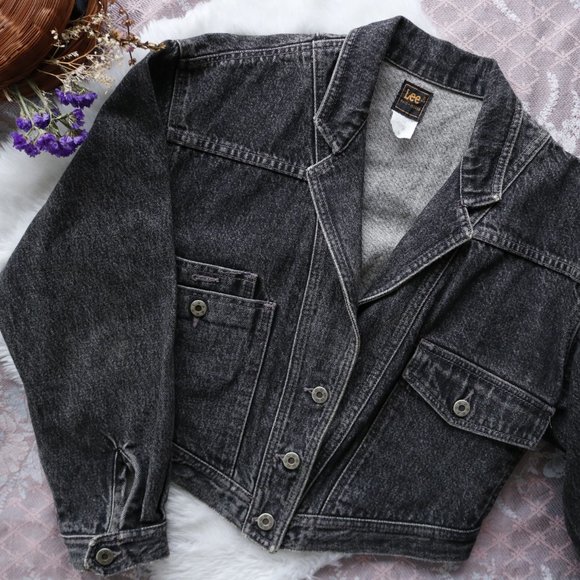 Lee Jackets & Blazers - ⋆ vintage lee cropped denim jacket, size M